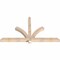 Ekena Millwork Redmond Smooth Timber Gable Bracket, Douglas Fir, 72"W x 42"H x 3 1/2"D x 3 1/2"F, 14/12 Pitch GBW072X42X0404RED00SDF - alternate 4